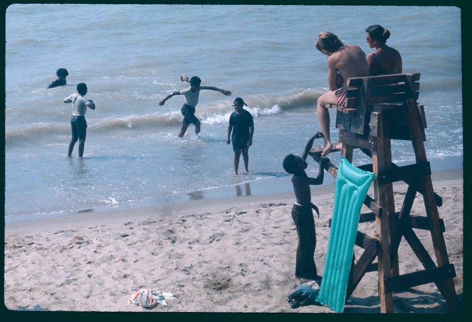 Junior Highs on Beach 1973